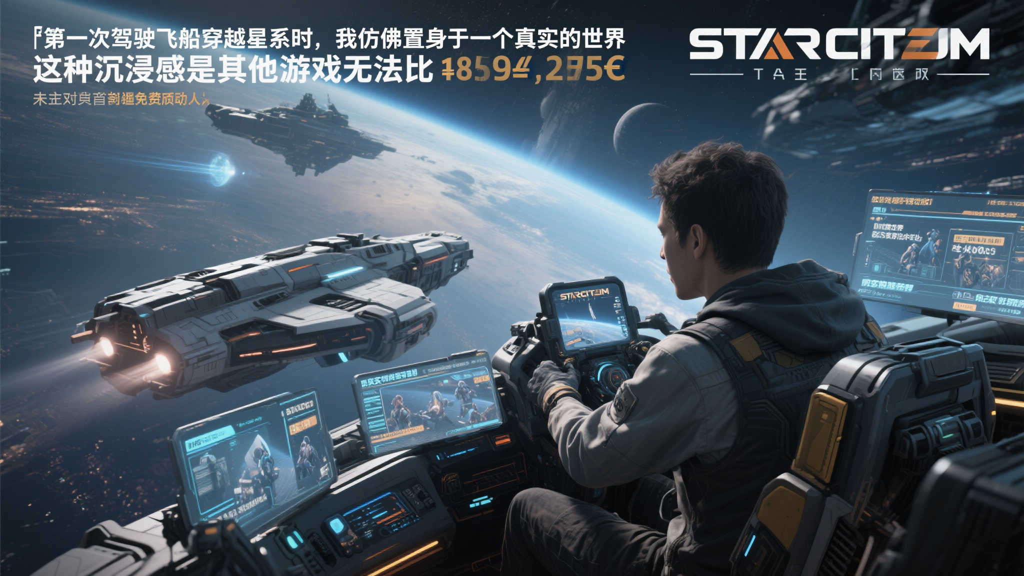 《星际公民》众筹游戏限时免费体验,活动截止5月27日! 《星际公民》众筹游戏限时免费体验,活动截止5月27日!