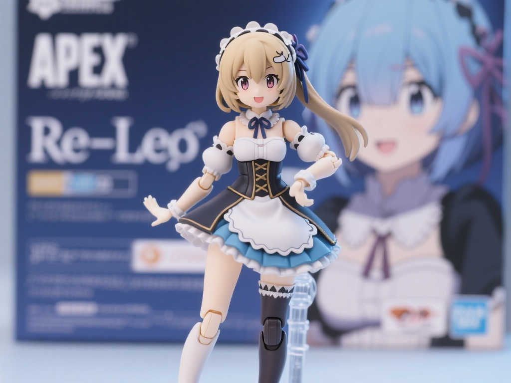 APEX发布《Re:从零开始的异世界生活》拉姆精致可动人偶 APEX发布《Re:从零开始的异世界生活》拉姆精致可动人偶